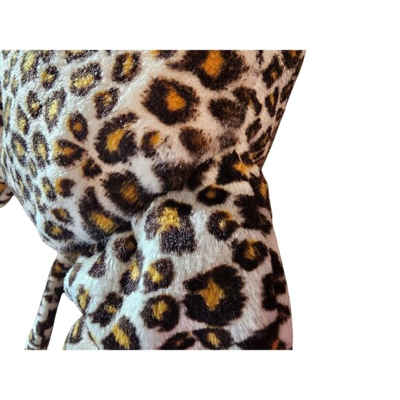Ty Leopard Pillow Pals Plush 1996 Freckles Spotted Cat Flat Stuffed Animal 13" - Picture 6 of 8
